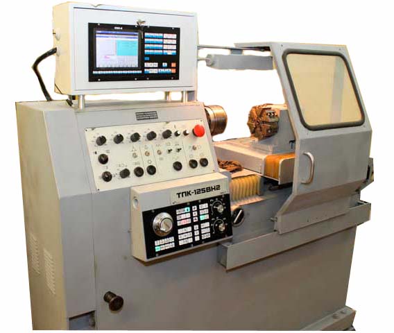 ТПК-125ВН2 Загальний вигляд токарного верстата з ЧПУ